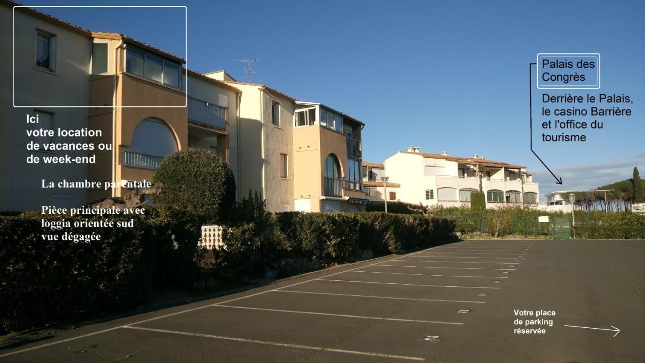 Lara 3 - T2 Loggia Piscine 2 Lits Doubles Parking Pres Du Centre-Port Et Ile Loisirs Apartment Agde Luaran gambar